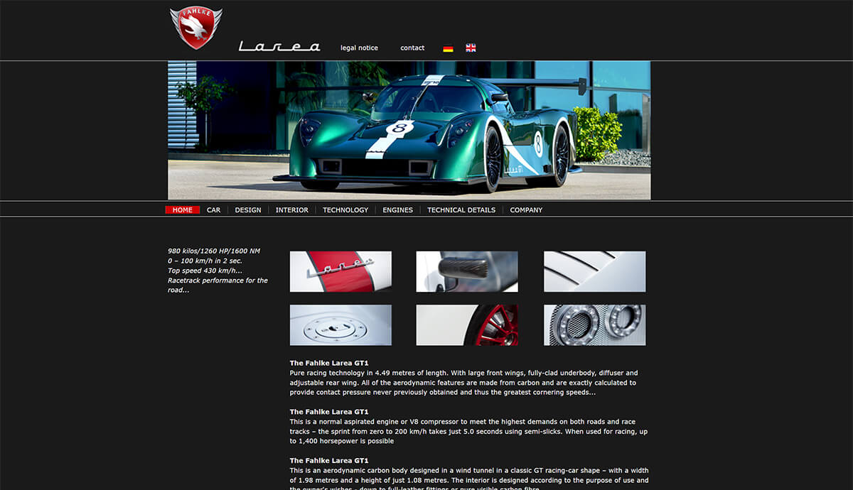 Speed_index.com, Fahlke