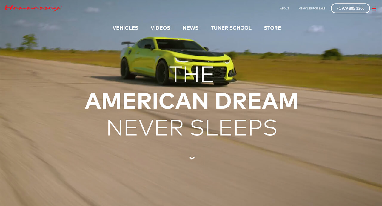 Speed-Index.com, Hennessey Performance Automotive