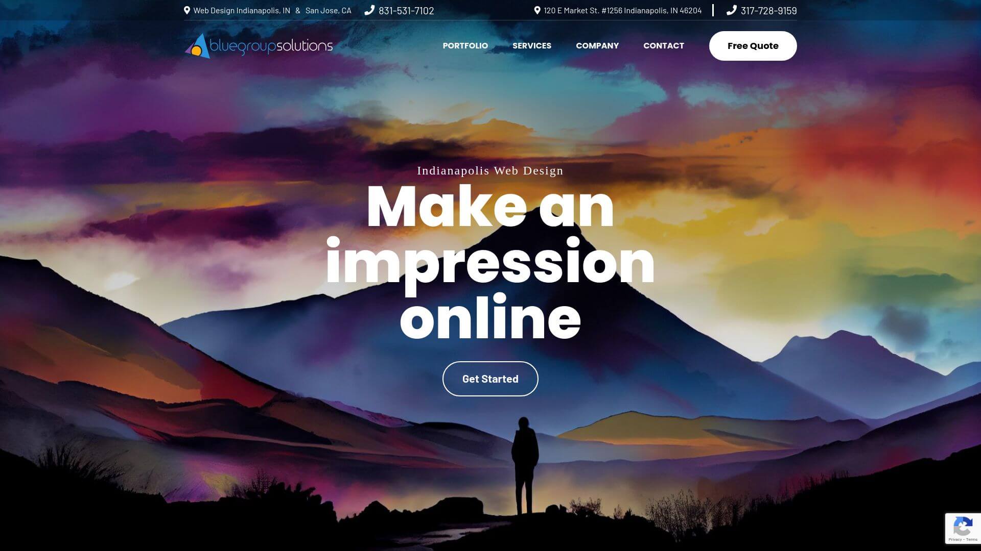 Blue Group, Indiana Web Design