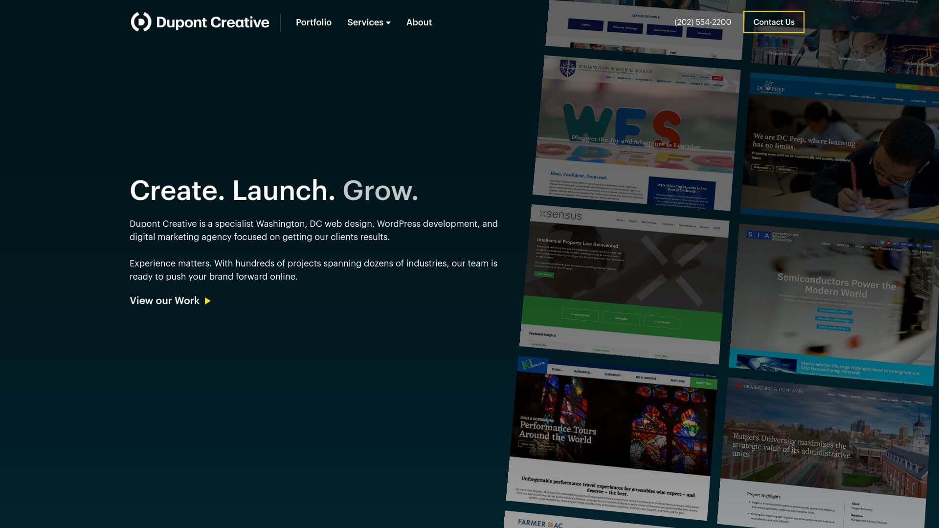 Dupont Creative, Web Design, Washington, DC