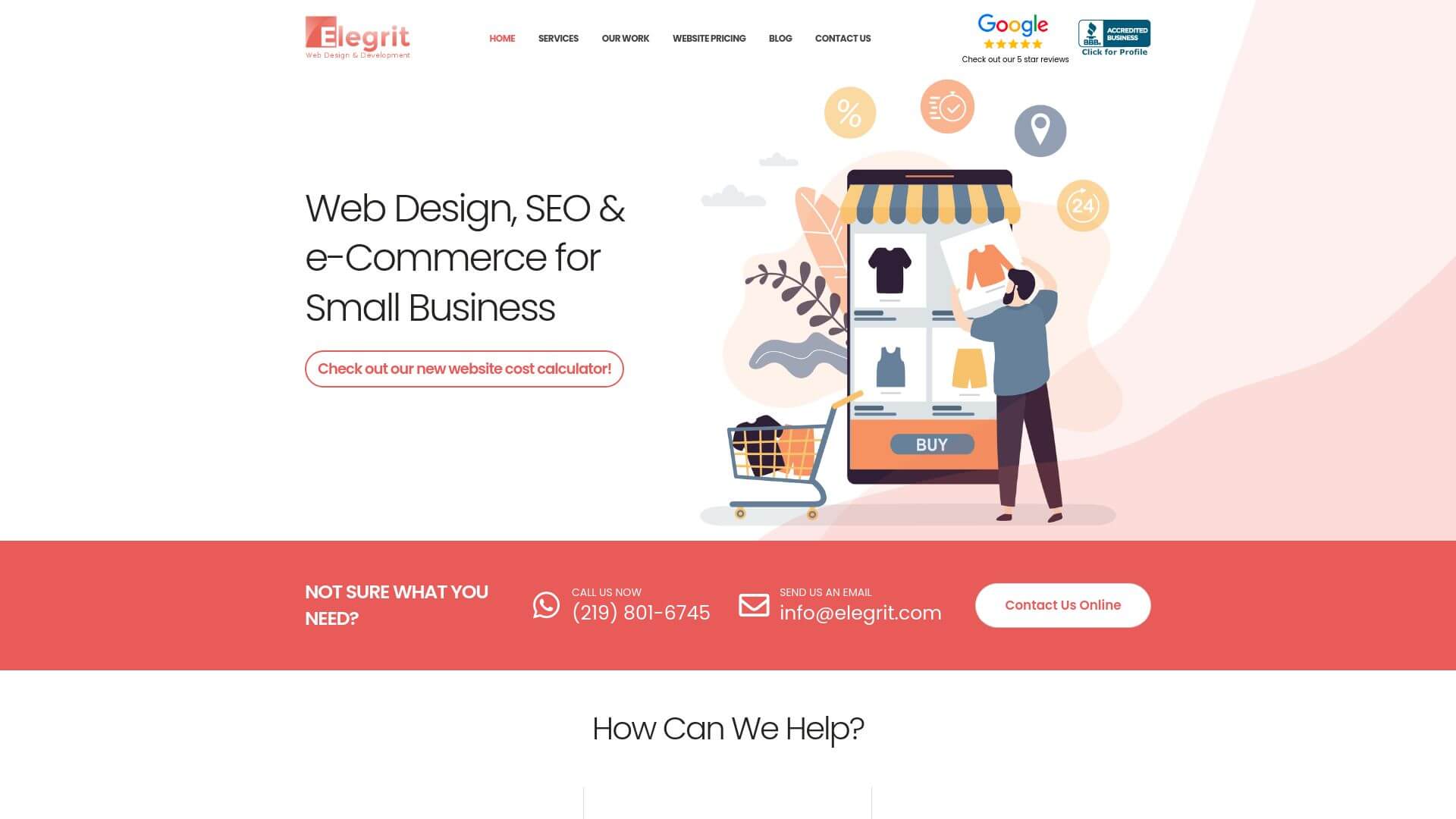 Elegrit, Web Design, Whiting, Indiana