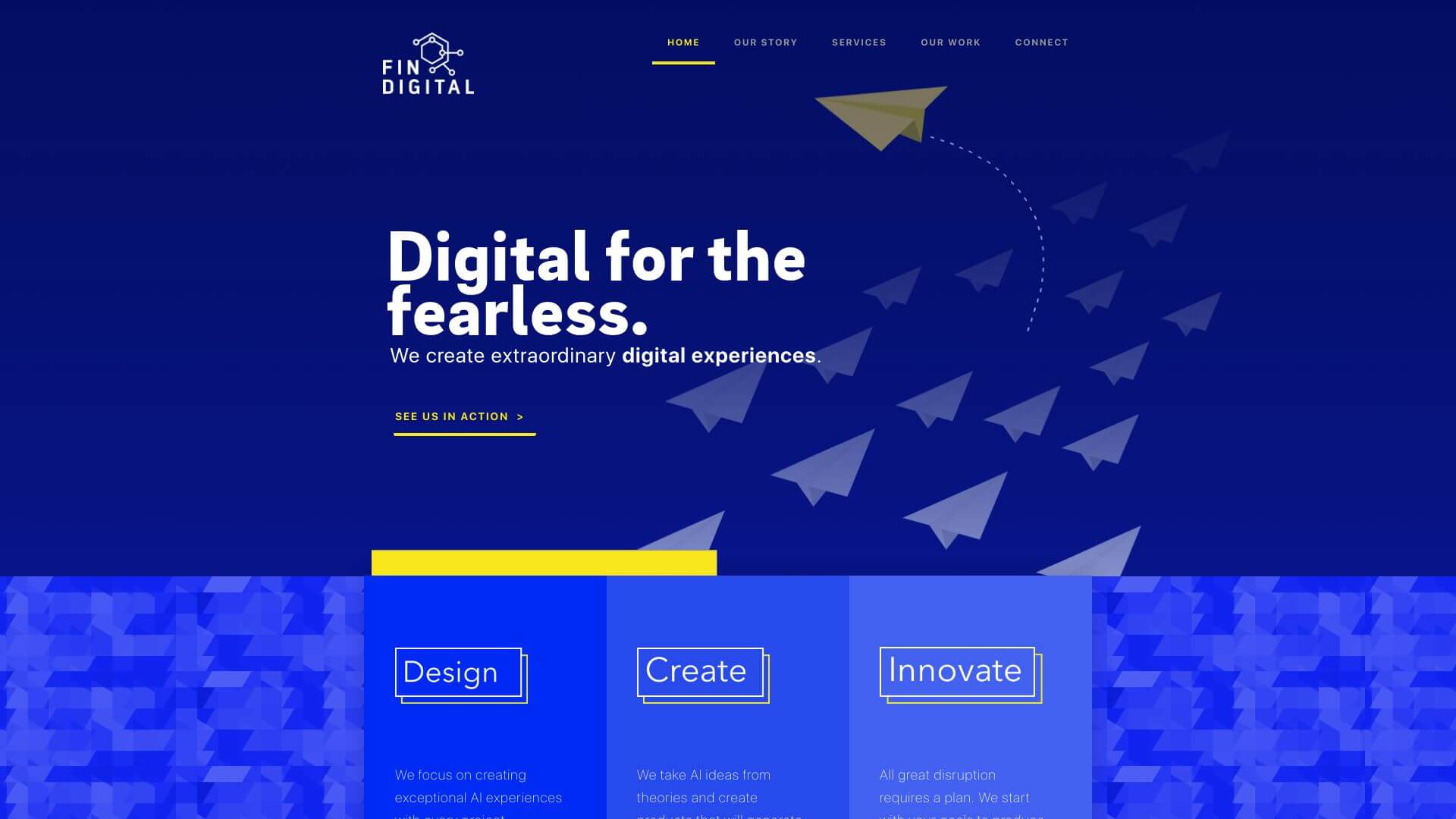 Fin Digital, Web Design, Washington, DC