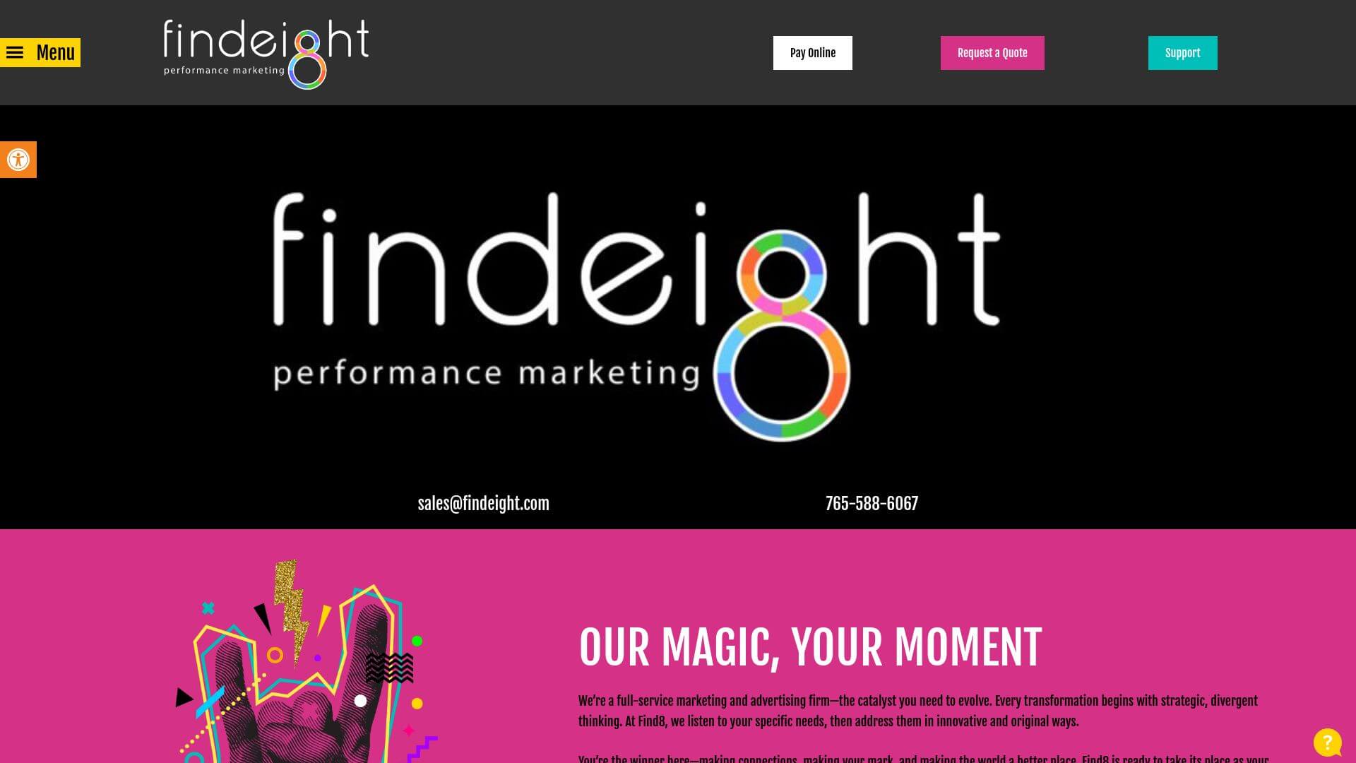 Find Eight Performance Marketing, Lafayette, IN