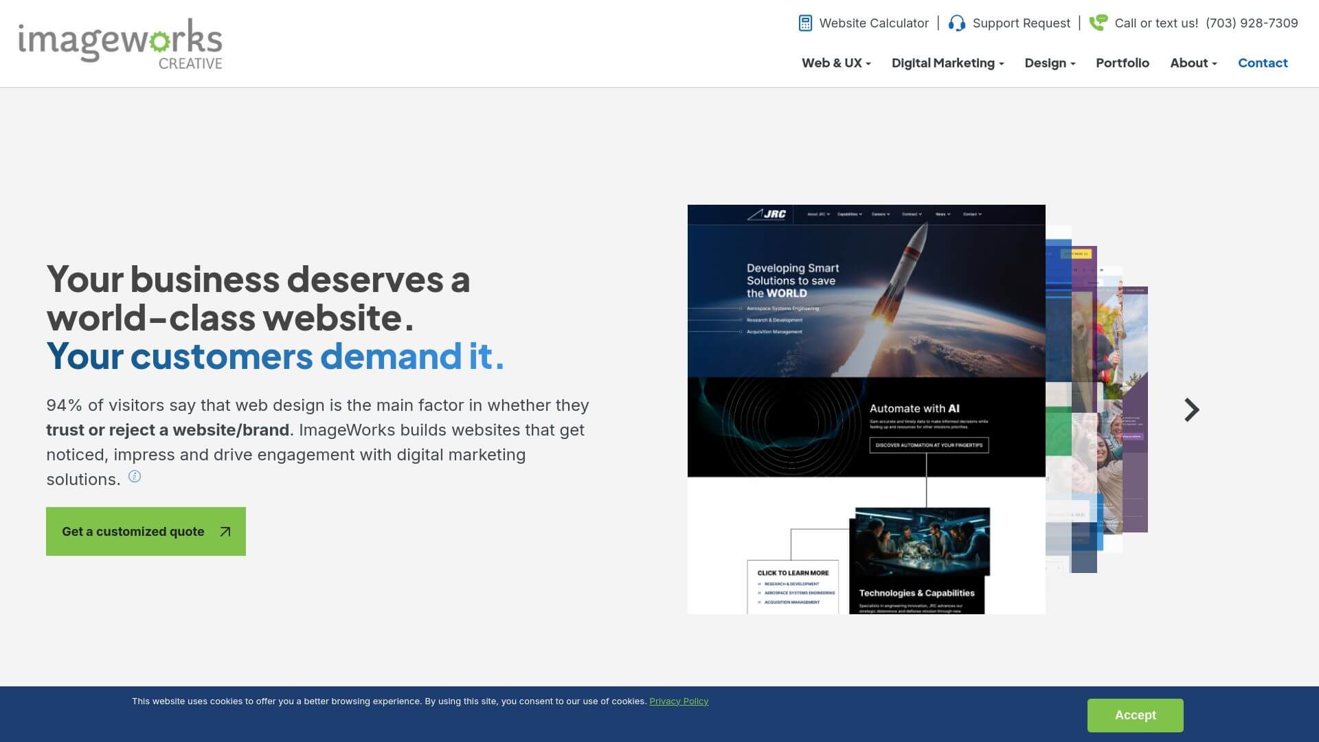 Imageworks Creative, Web Design, Washington, DC