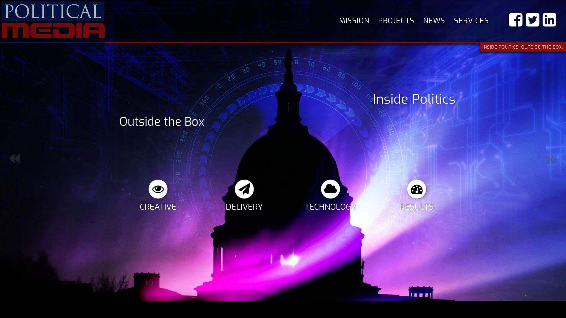 Political Media Inc, Web Design, Washington, DC