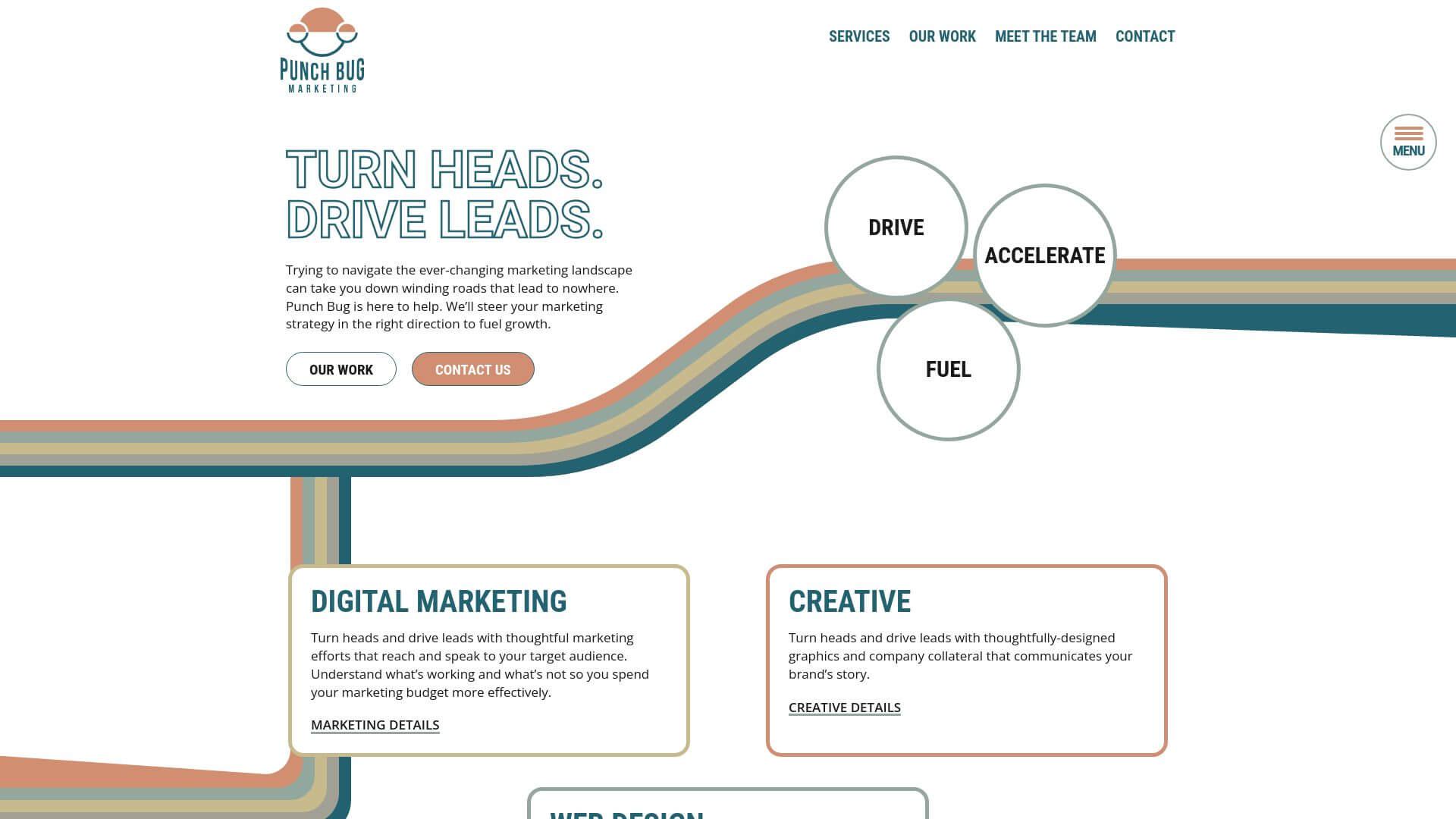 Punch Bug Marketing, Web Design, Indiana