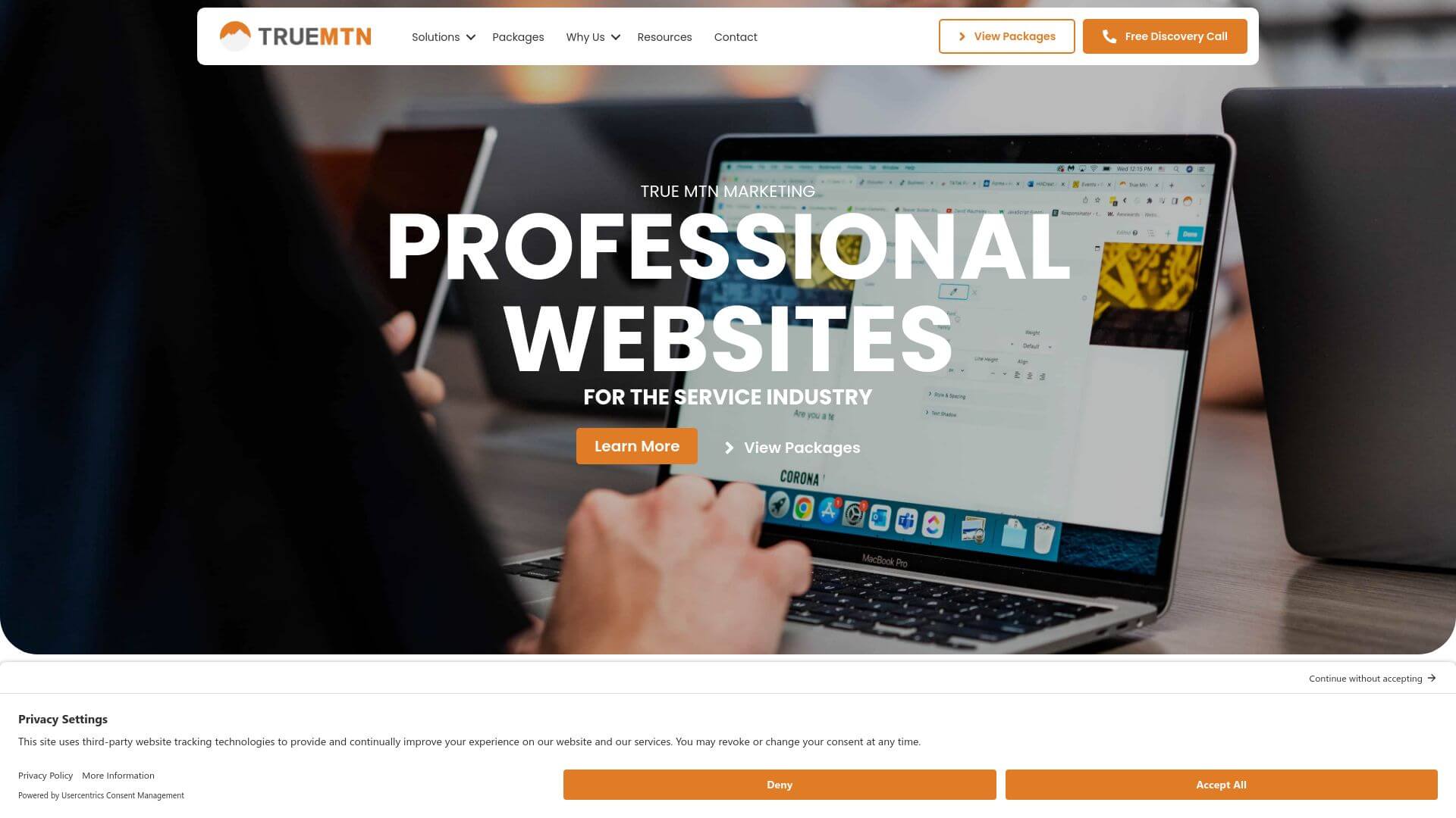 True Mtn, Web Design, Indiana