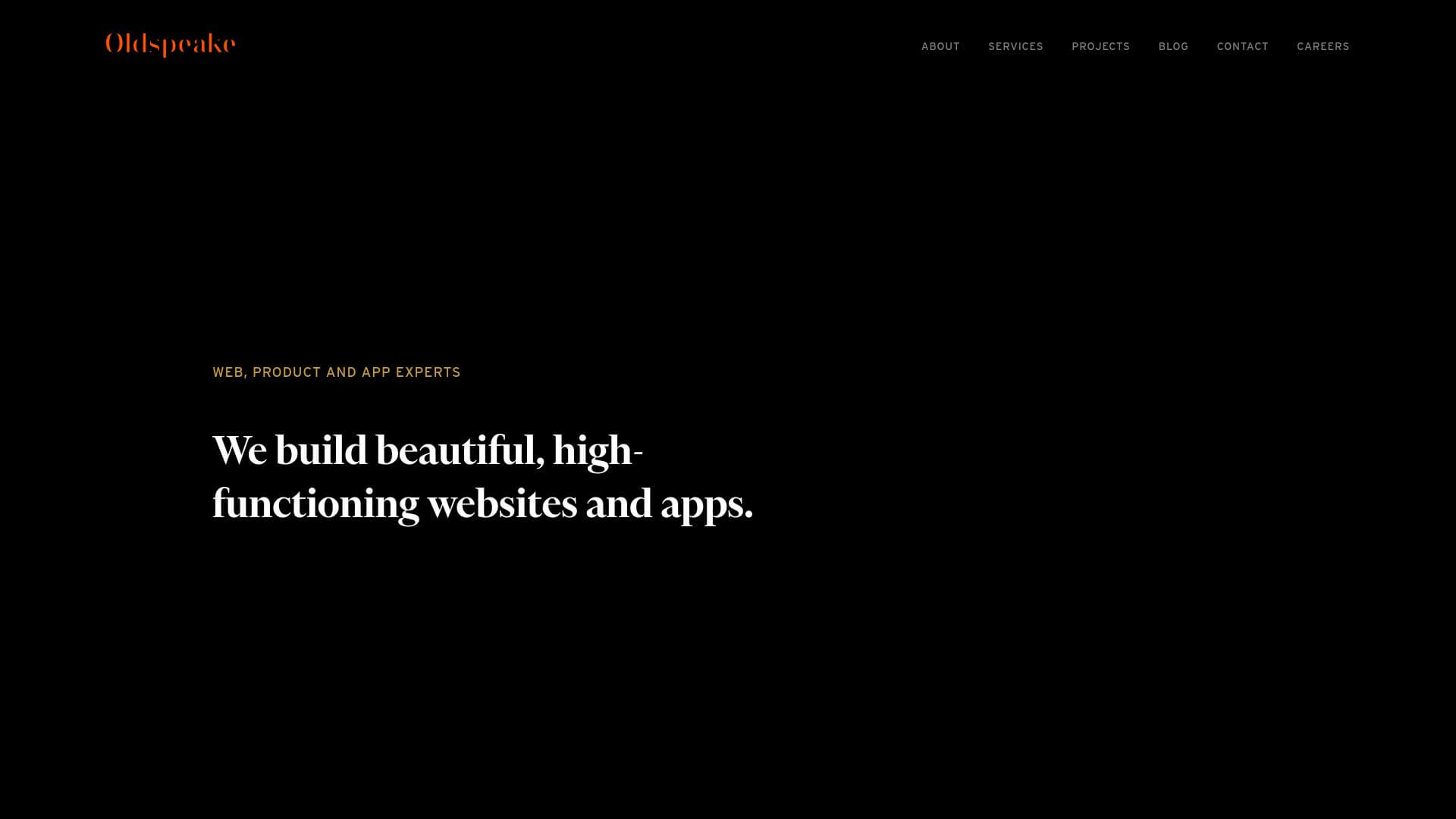 Old Speake, Web Design, Indianapolis, IN