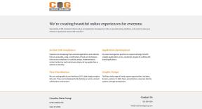 Creative Data Group, Web Design, Washington, DC